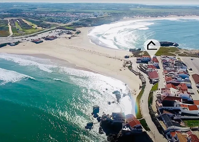 בית נופש Sofia House - Baleal Island, Ocean View Patio And Bedroom *